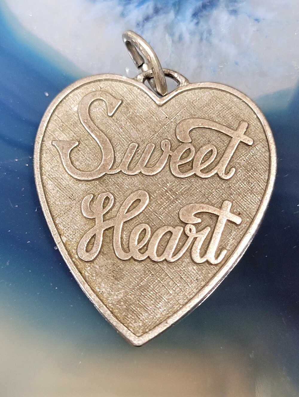 BEAU STERLING Sweet Heart Silver-Tone Heart Pendant Necklace - Women's Jewelry